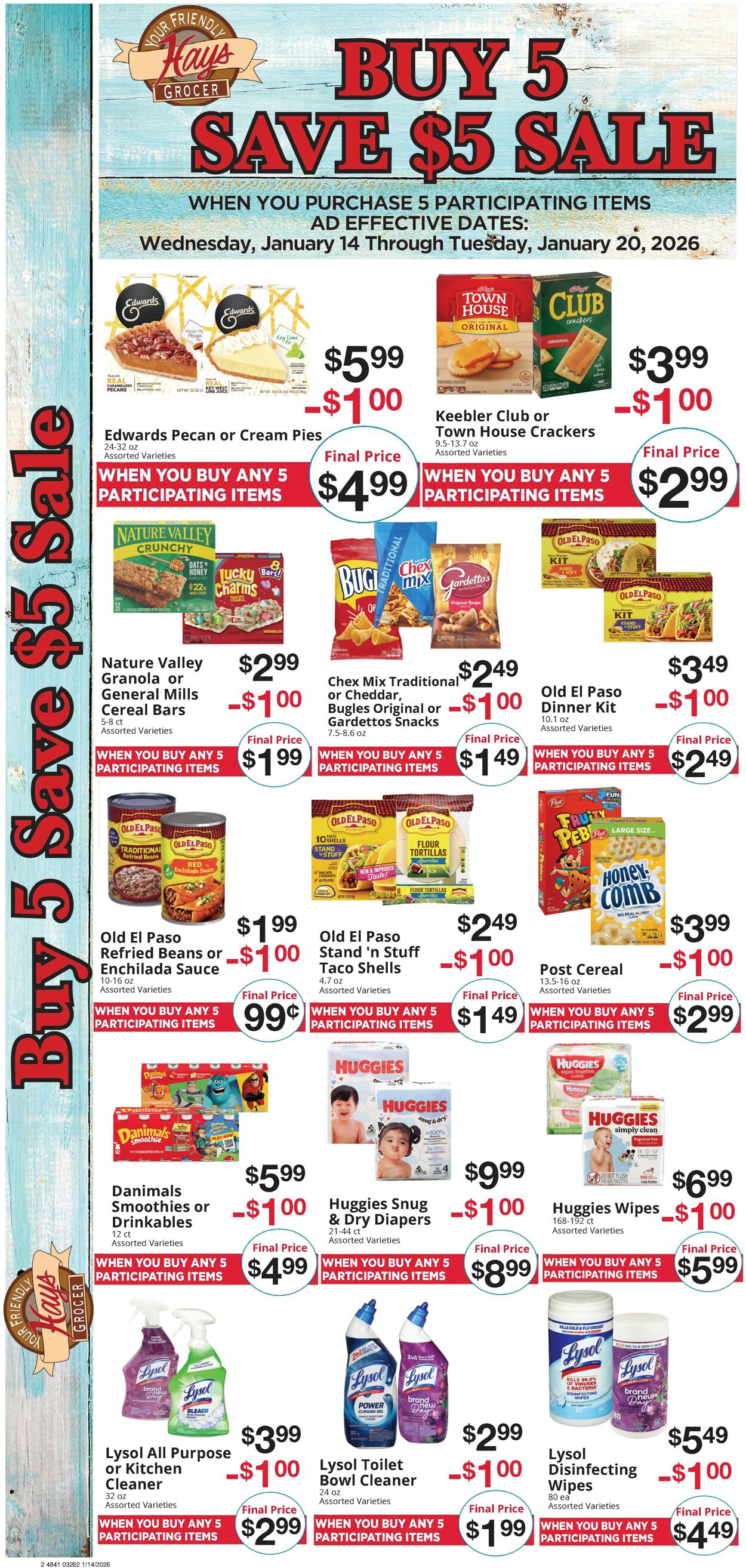 Catalogue Hays Supermarket from 01/14/2026