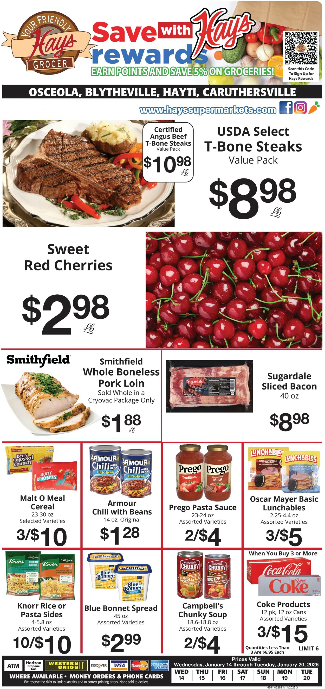 Catalogue Hays Supermarket from 01/14/2026