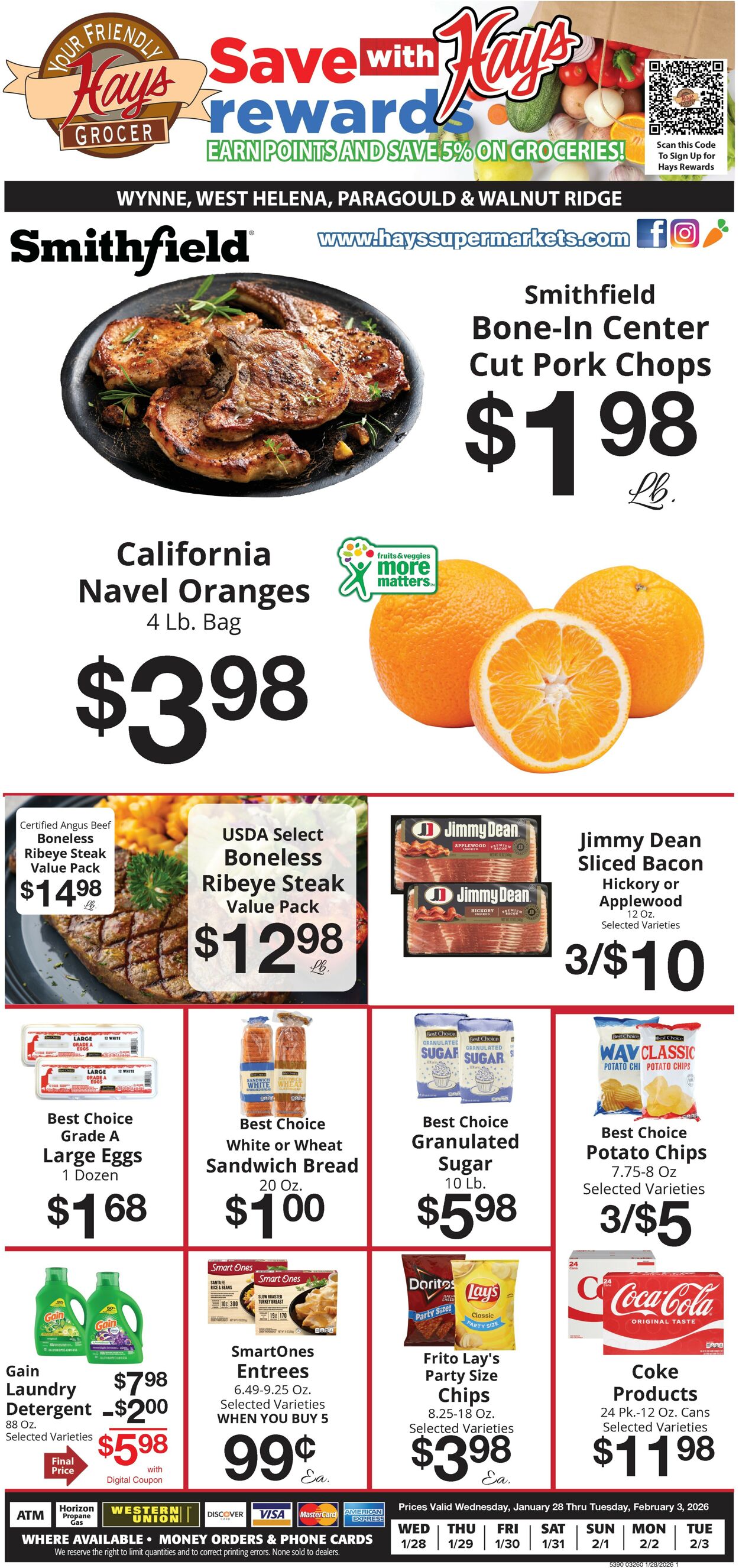 Catalogue Hays Supermarket from 01/28/2026