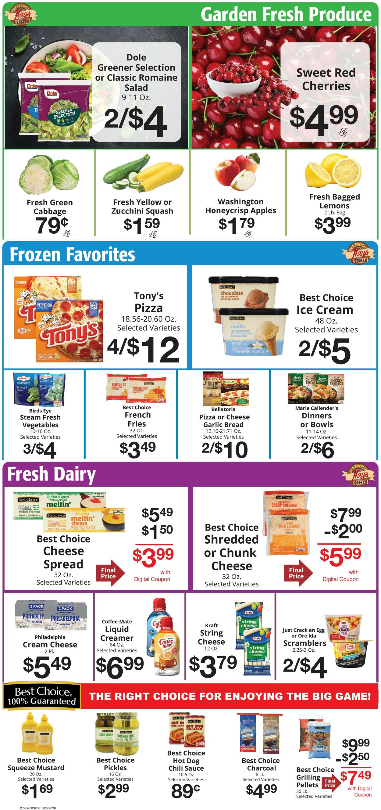 Catalogue Hays Supermarket from 01/28/2026
