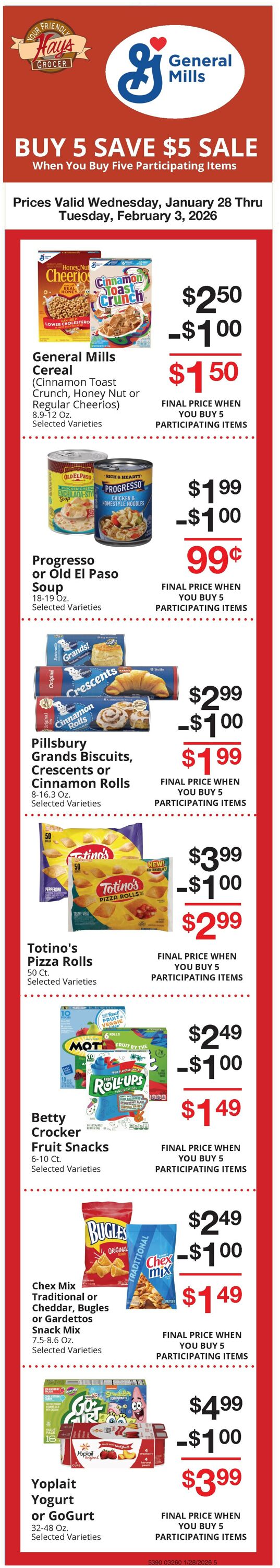 Catalogue Hays Supermarket from 01/28/2026