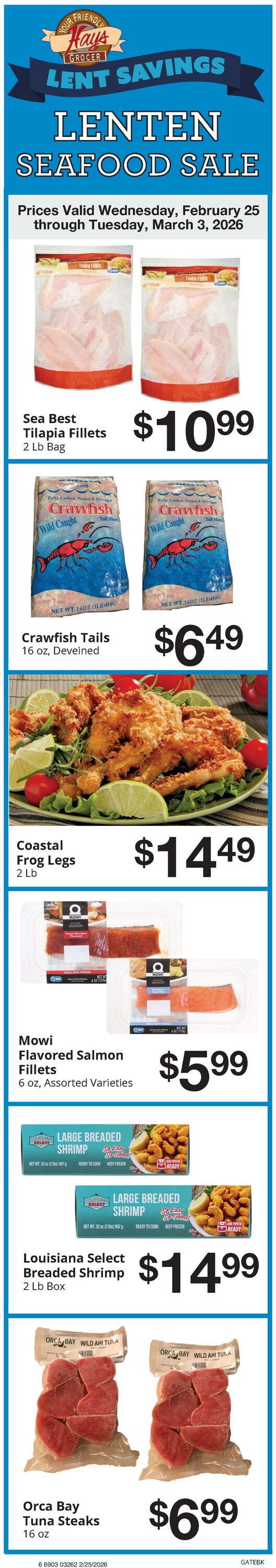 Catalogue Hays Supermarket from 02/25/2026