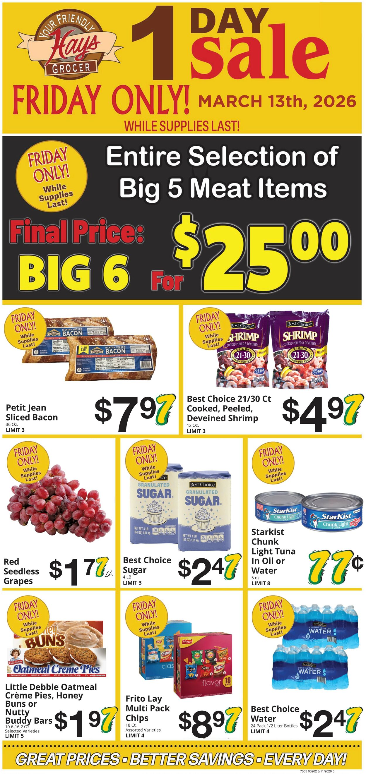 Catalogue Hays Supermarket from 03/11/2026