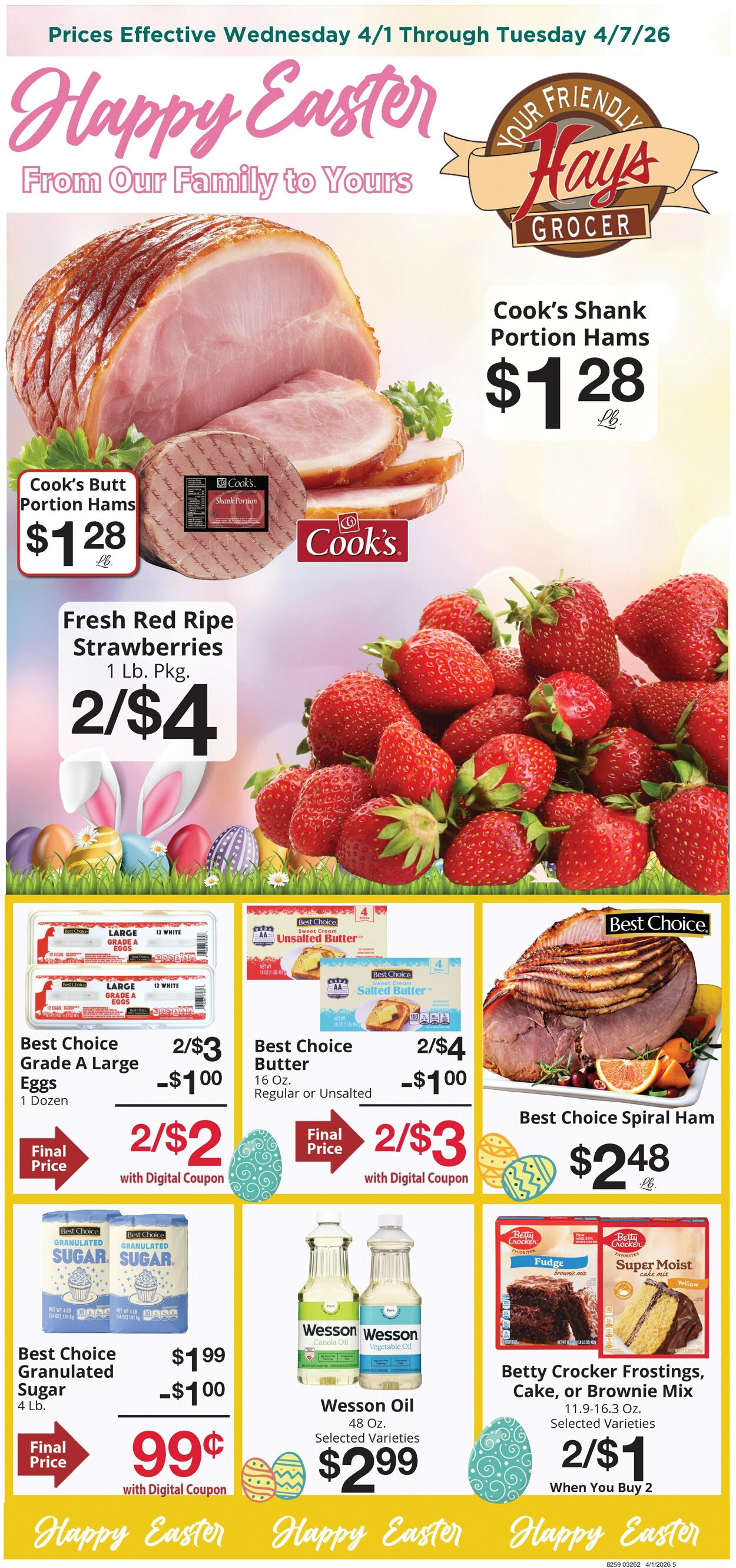 Catalogue Hays Supermarket from 04/01/2026