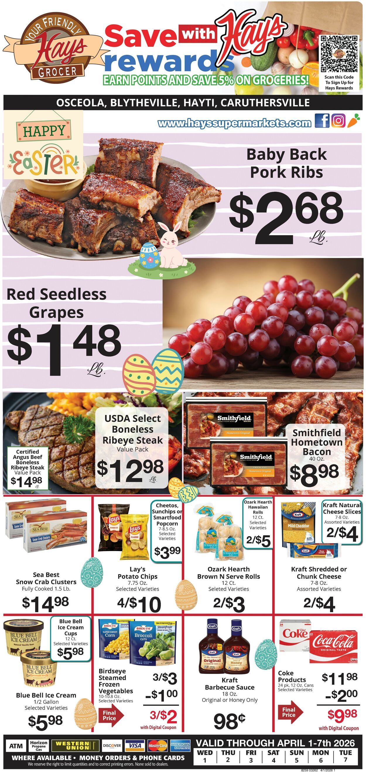 Catalogue Hays Supermarket from 04/01/2026