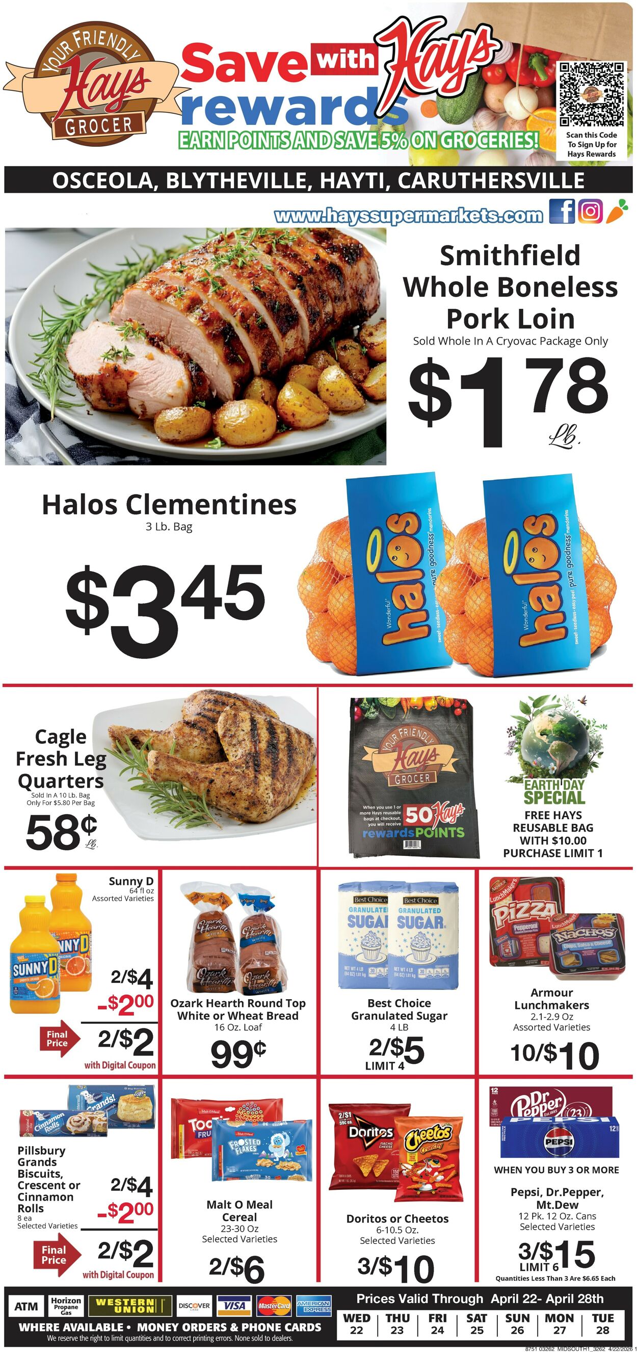 Catalogue Hays Supermarket from 04/22/2026