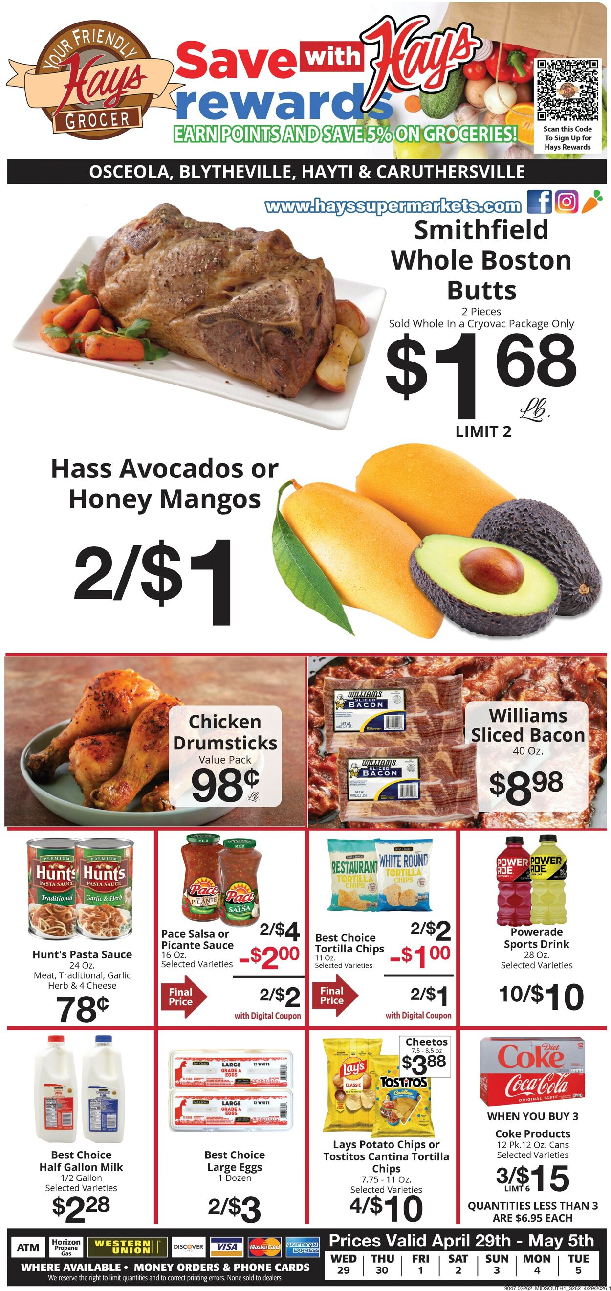 Catalogue Hays Supermarket from 04/29/2026
