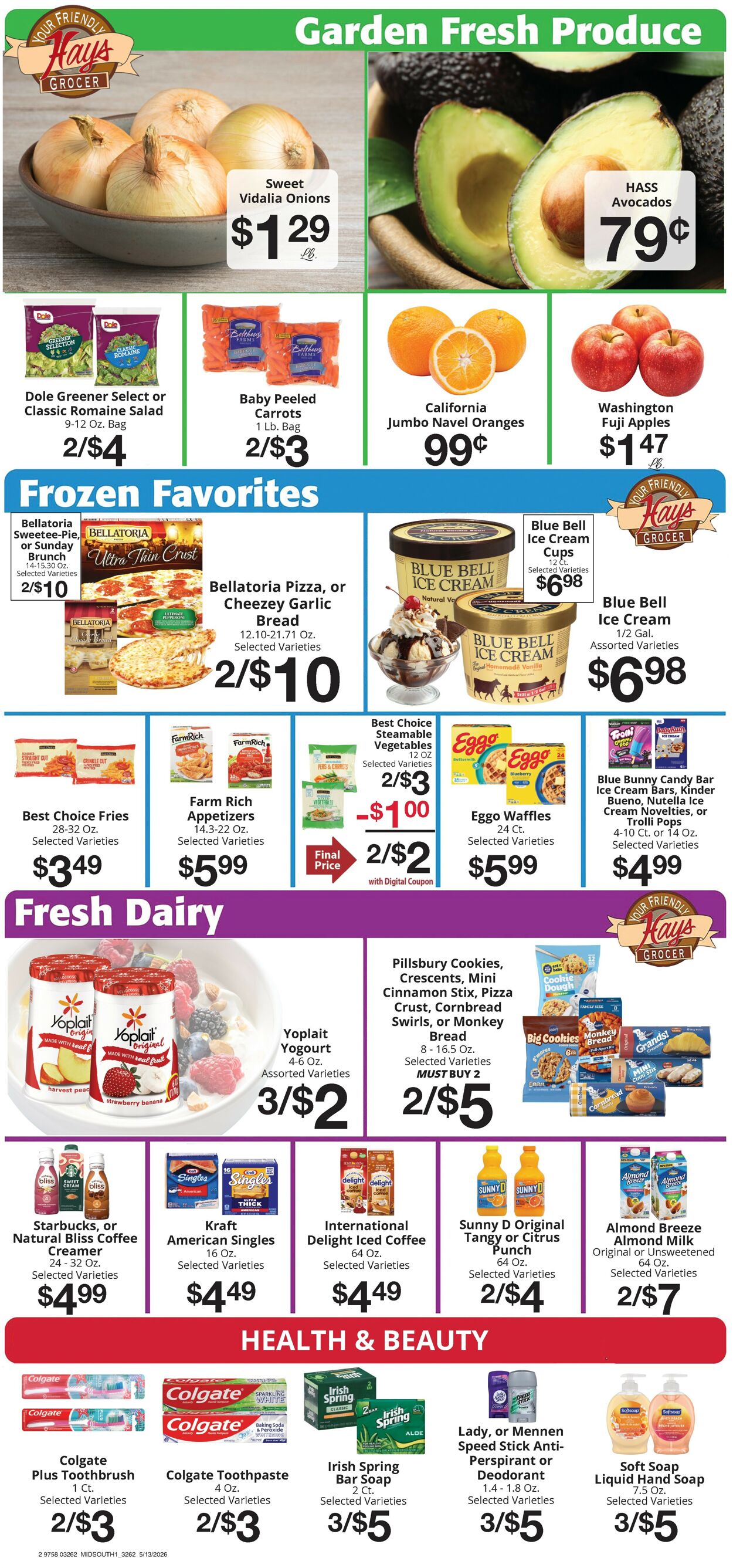 Catalogue Hays Supermarket from 05/13/2026