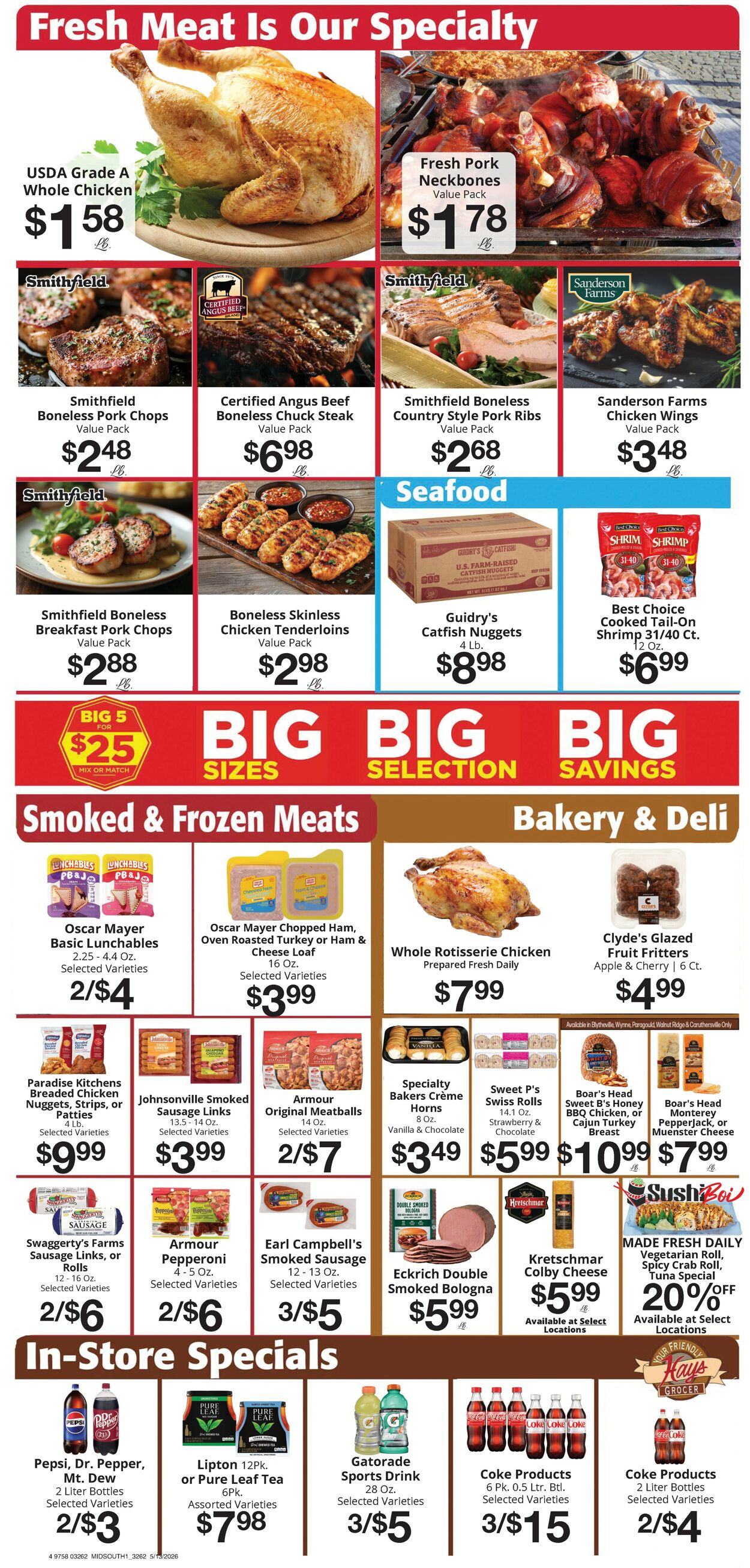 Catalogue Hays Supermarket from 05/13/2026