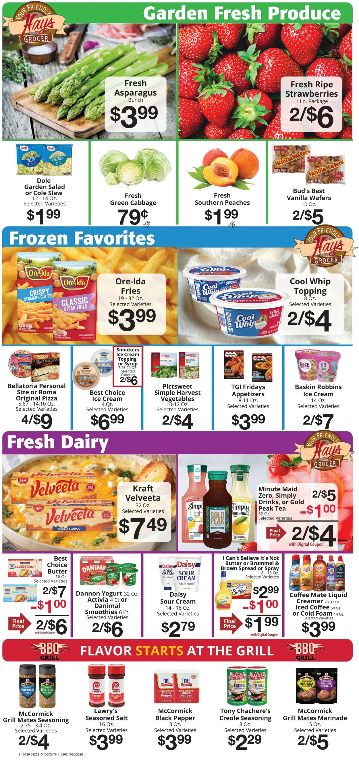 Catalogue Hays Supermarket from 05/20/2026