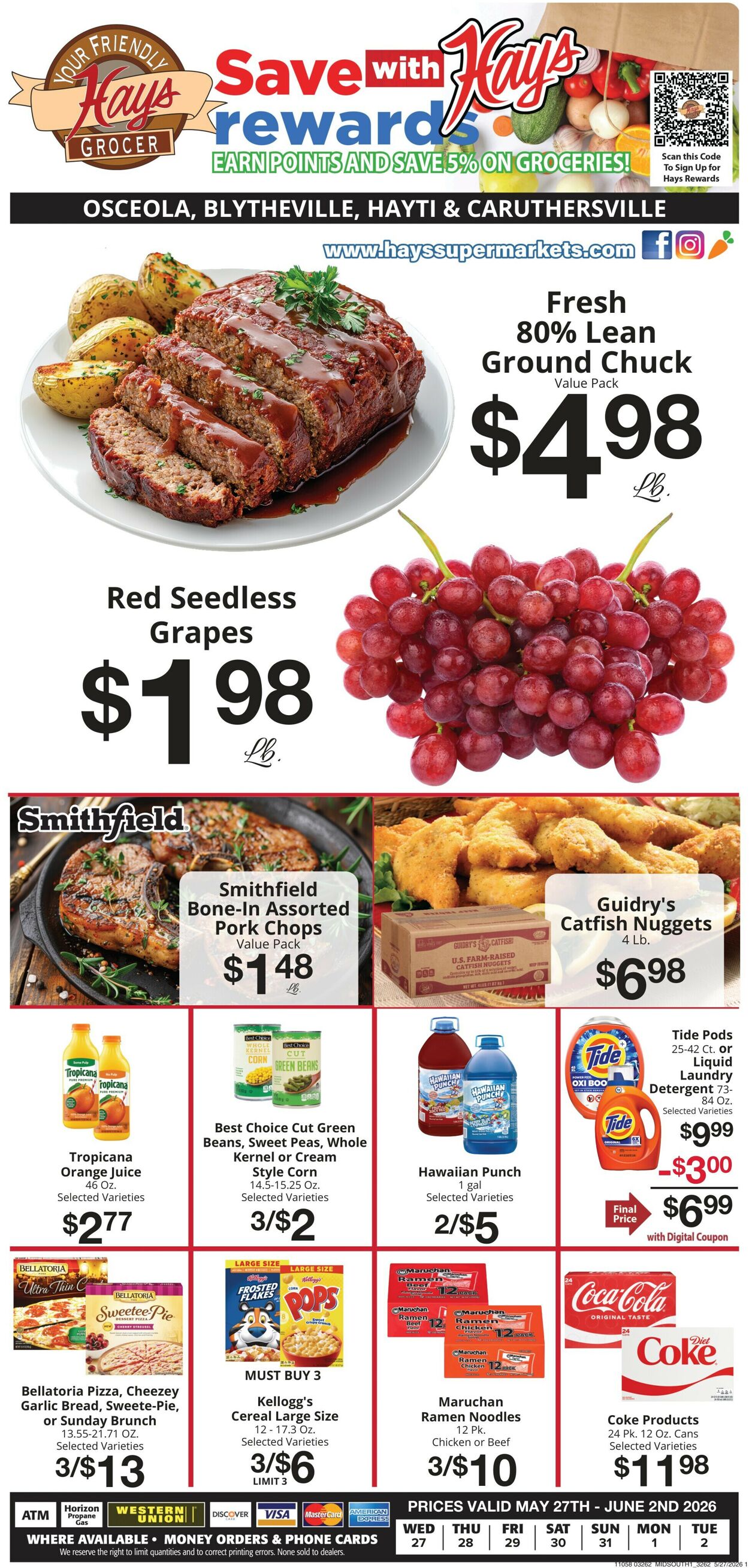 Catalogue Hays Supermarket from 05/27/2026