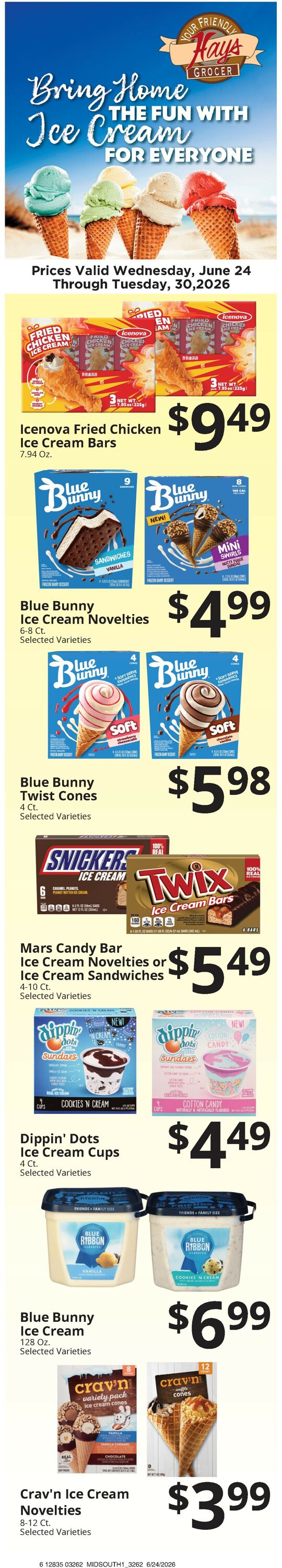 Catalogue Hays Supermarket from 06/24/2026