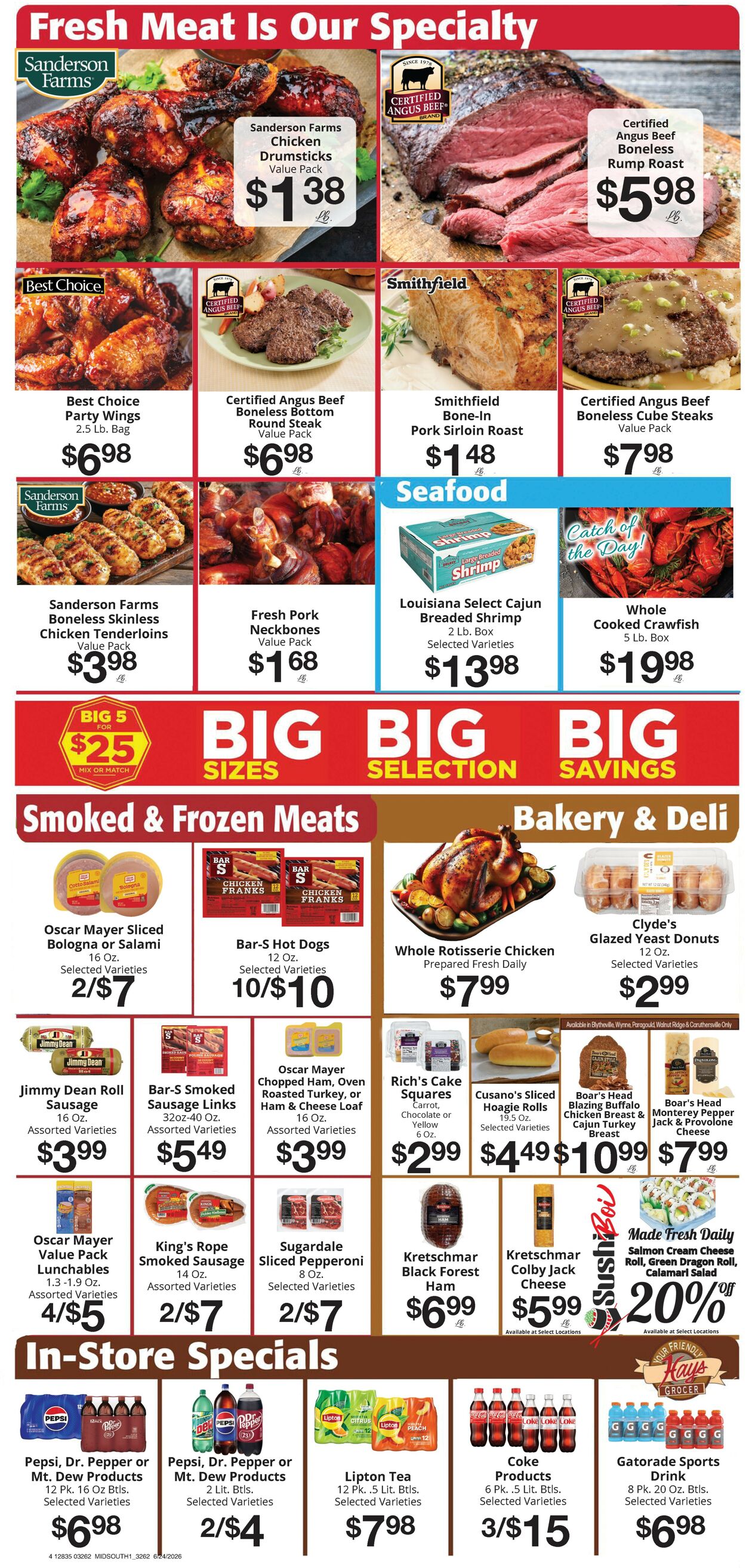 Catalogue Hays Supermarket from 06/24/2026