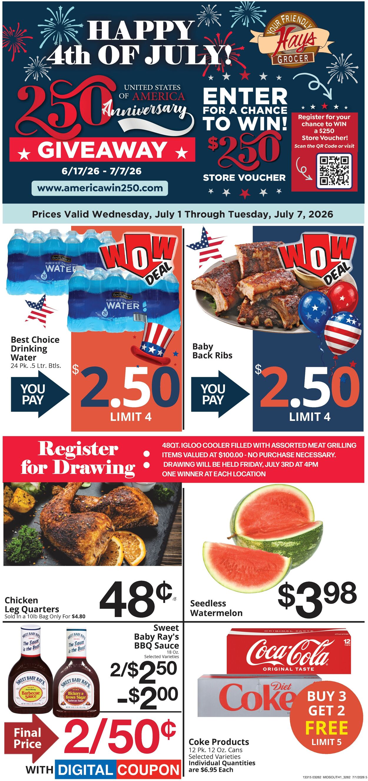 Catalogue Hays Supermarket from 07/01/2026