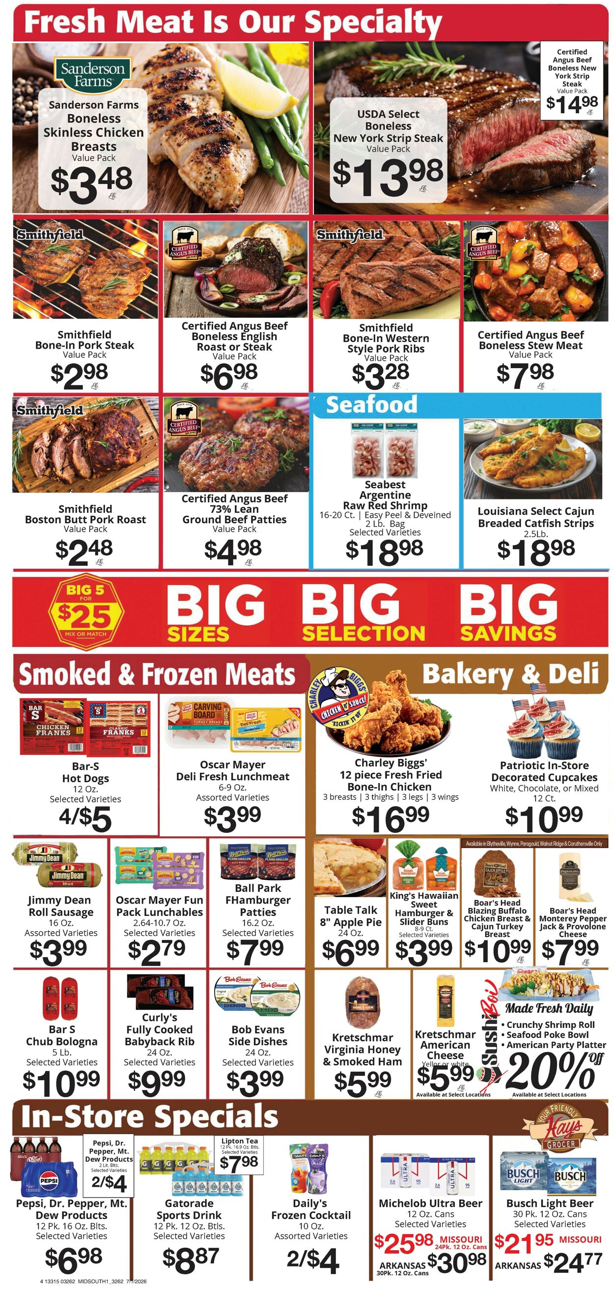 Catalogue Hays Supermarket from 07/01/2026