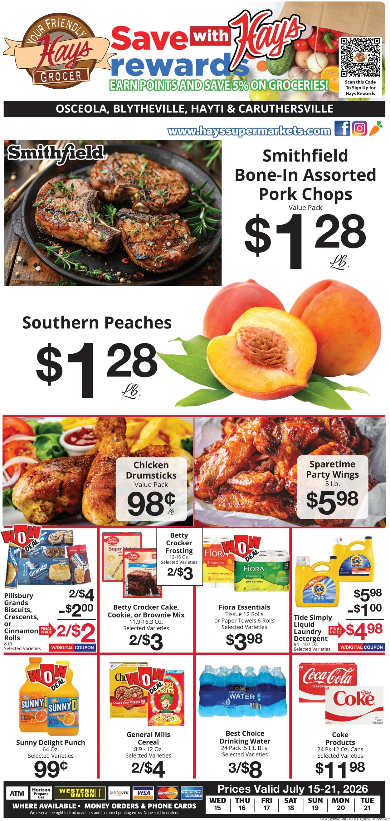 Catalogue Hays Supermarket from 07/15/2026