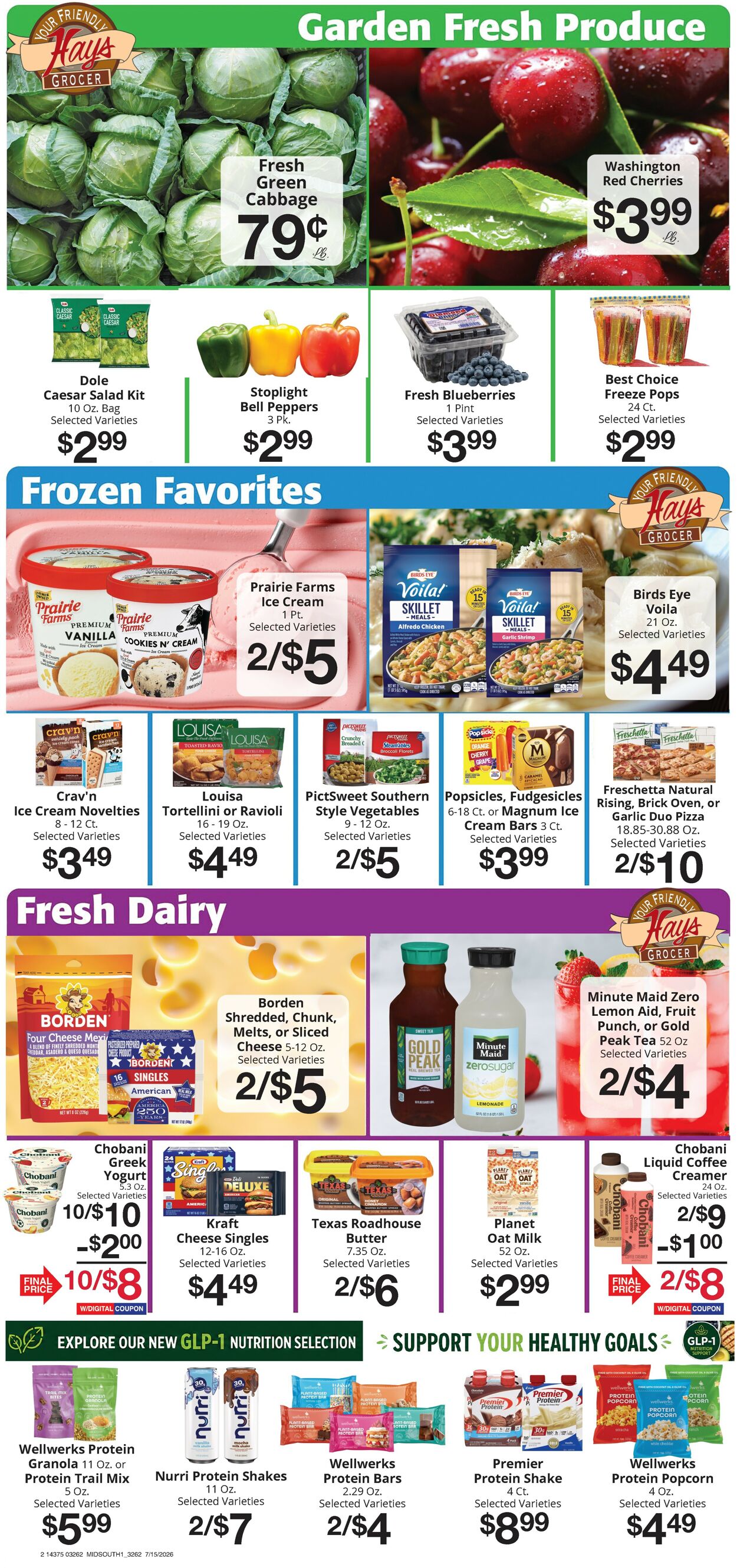 Catalogue Hays Supermarket from 07/15/2026