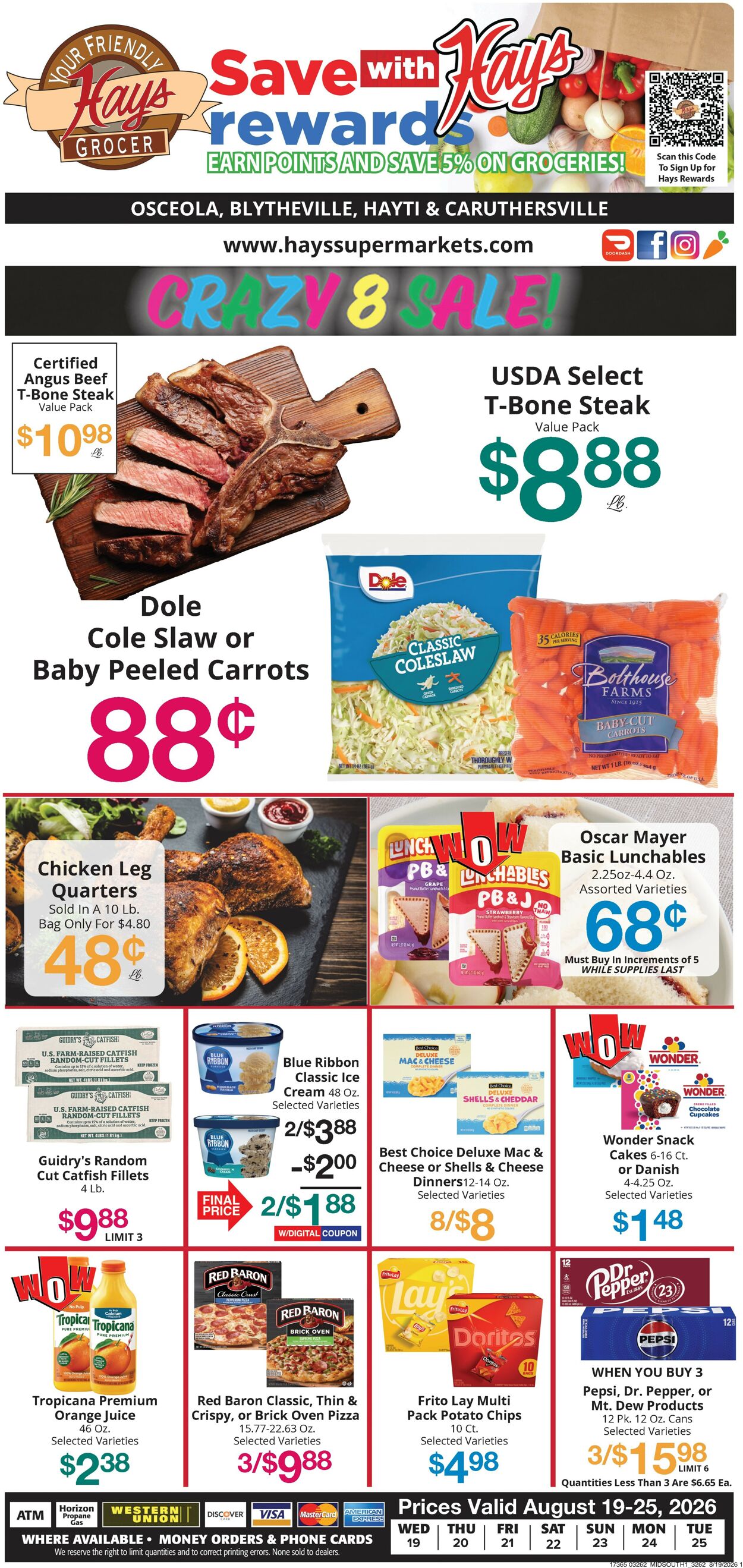 Catalogue Hays Supermarket from 08/19/2026