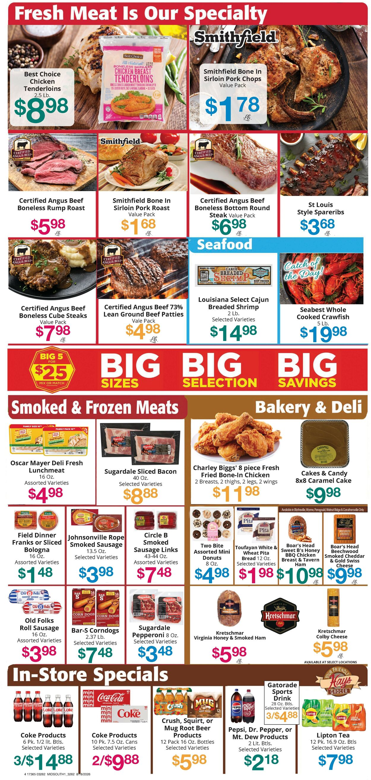 Catalogue Hays Supermarket from 08/19/2026