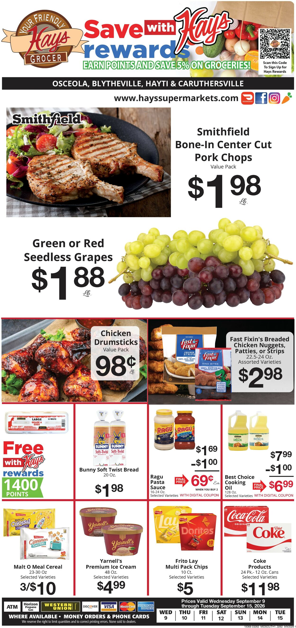 Catalogue Hays Supermarket from 09/09/2026