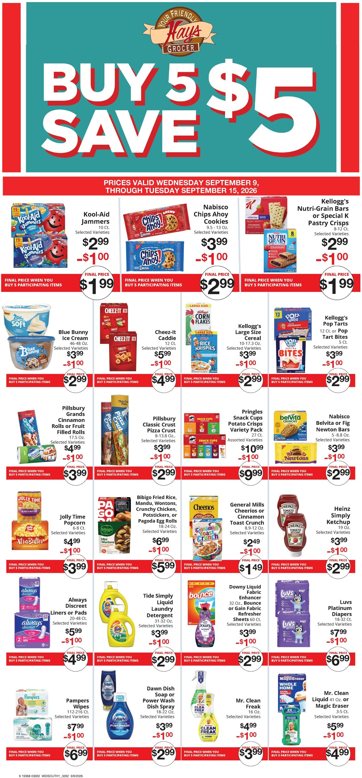 Catalogue Hays Supermarket from 09/09/2026