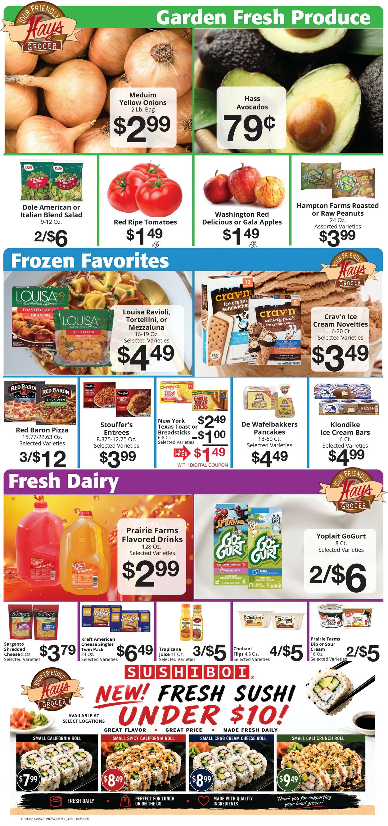 Catalogue Hays Supermarket from 09/09/2026