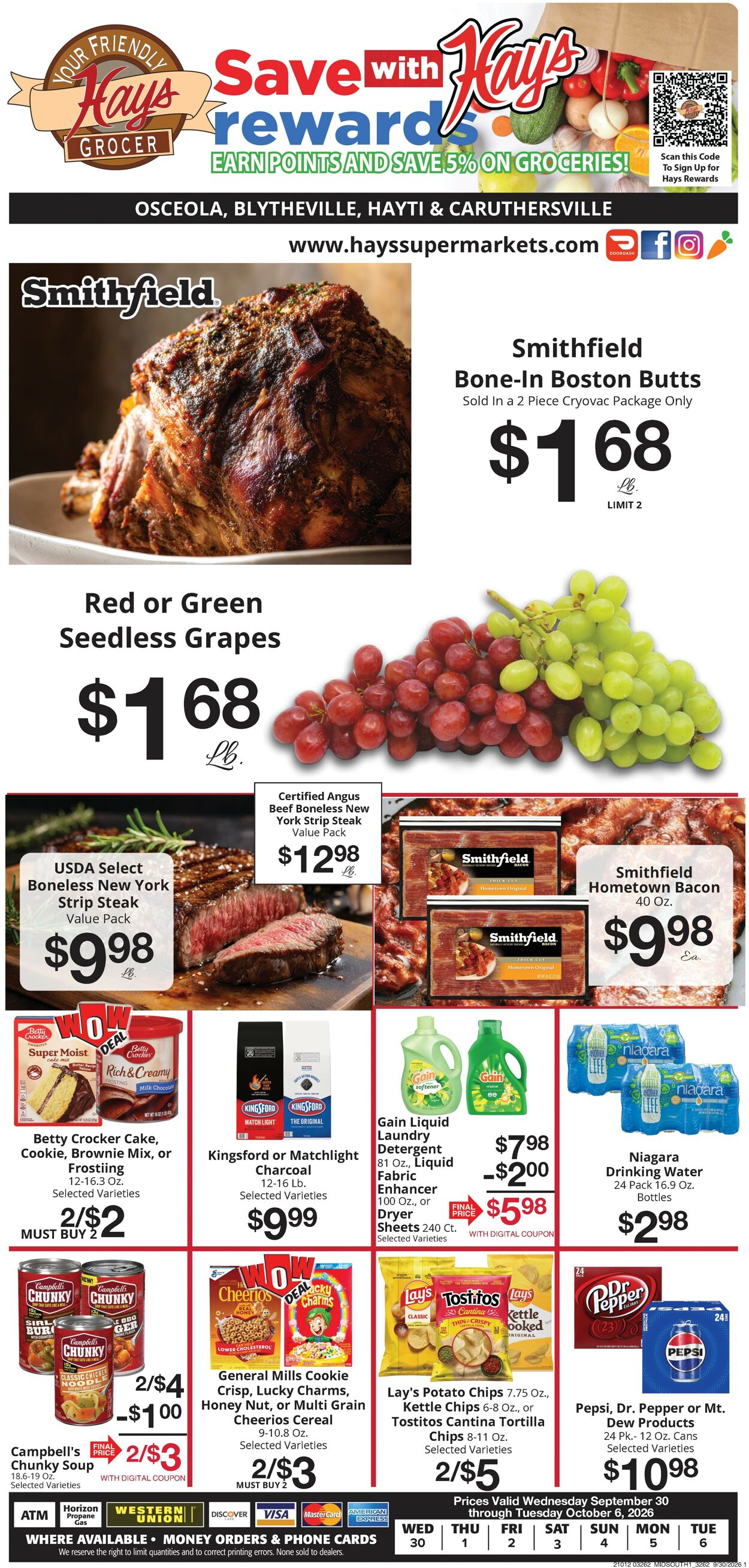 Catalogue Hays Supermarket from 09/30/2026