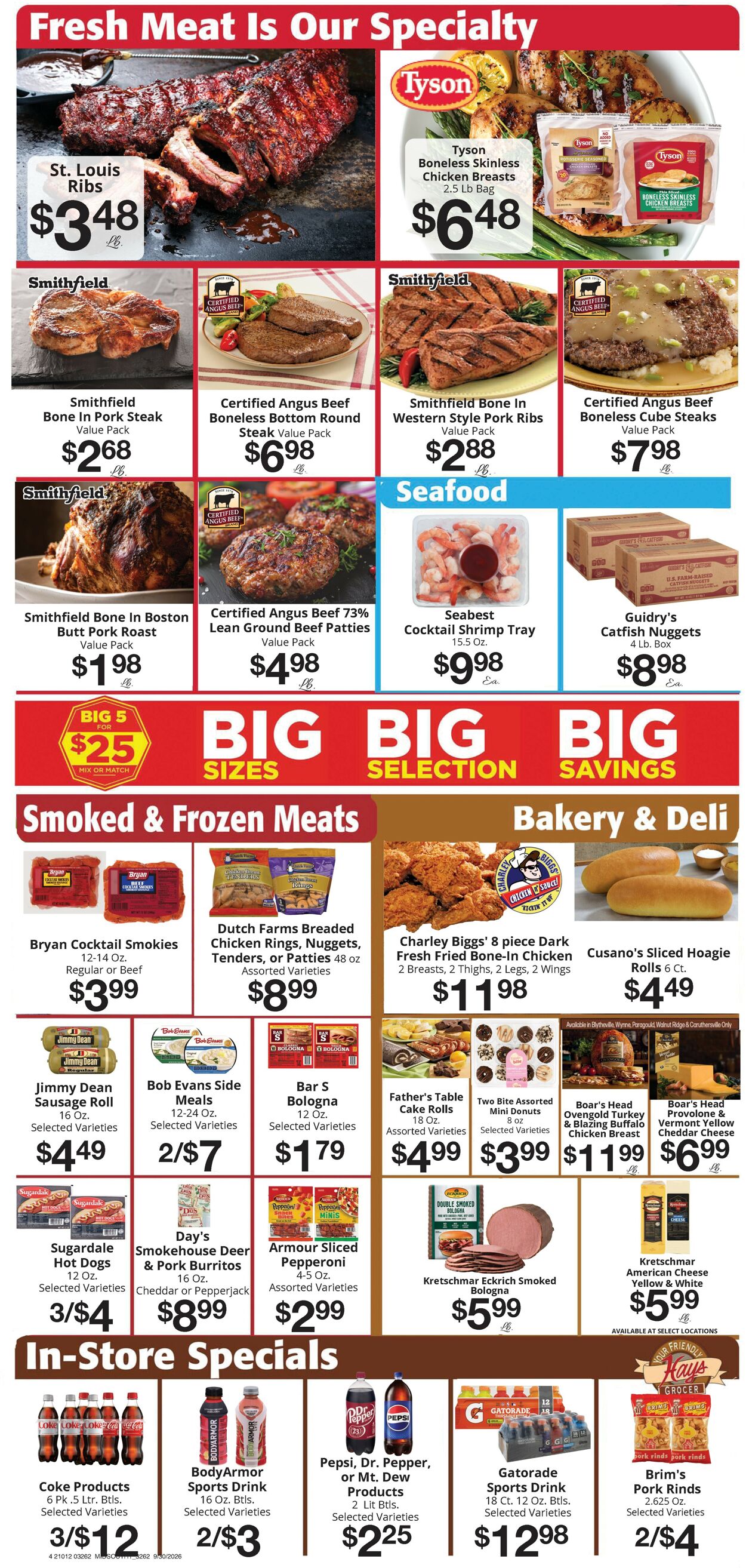 Catalogue Hays Supermarket from 09/30/2026