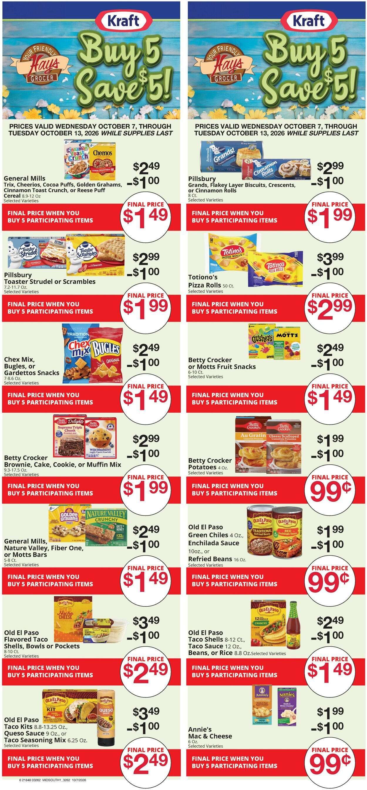 Catalogue Hays Supermarket from 10/07/2026