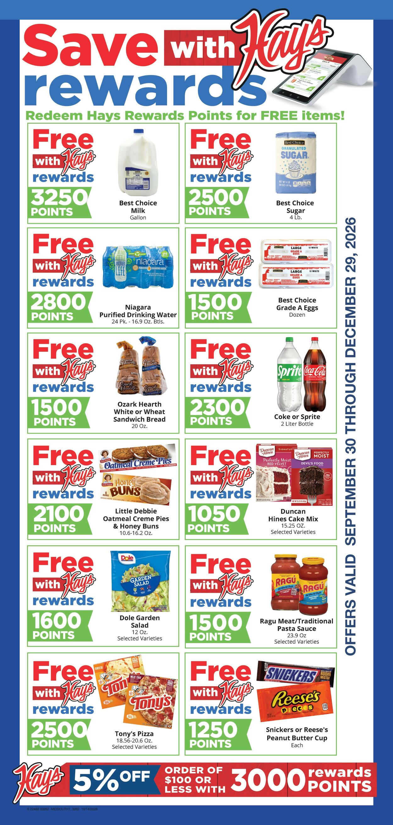 Catalogue Hays Supermarket from 10/14/2026