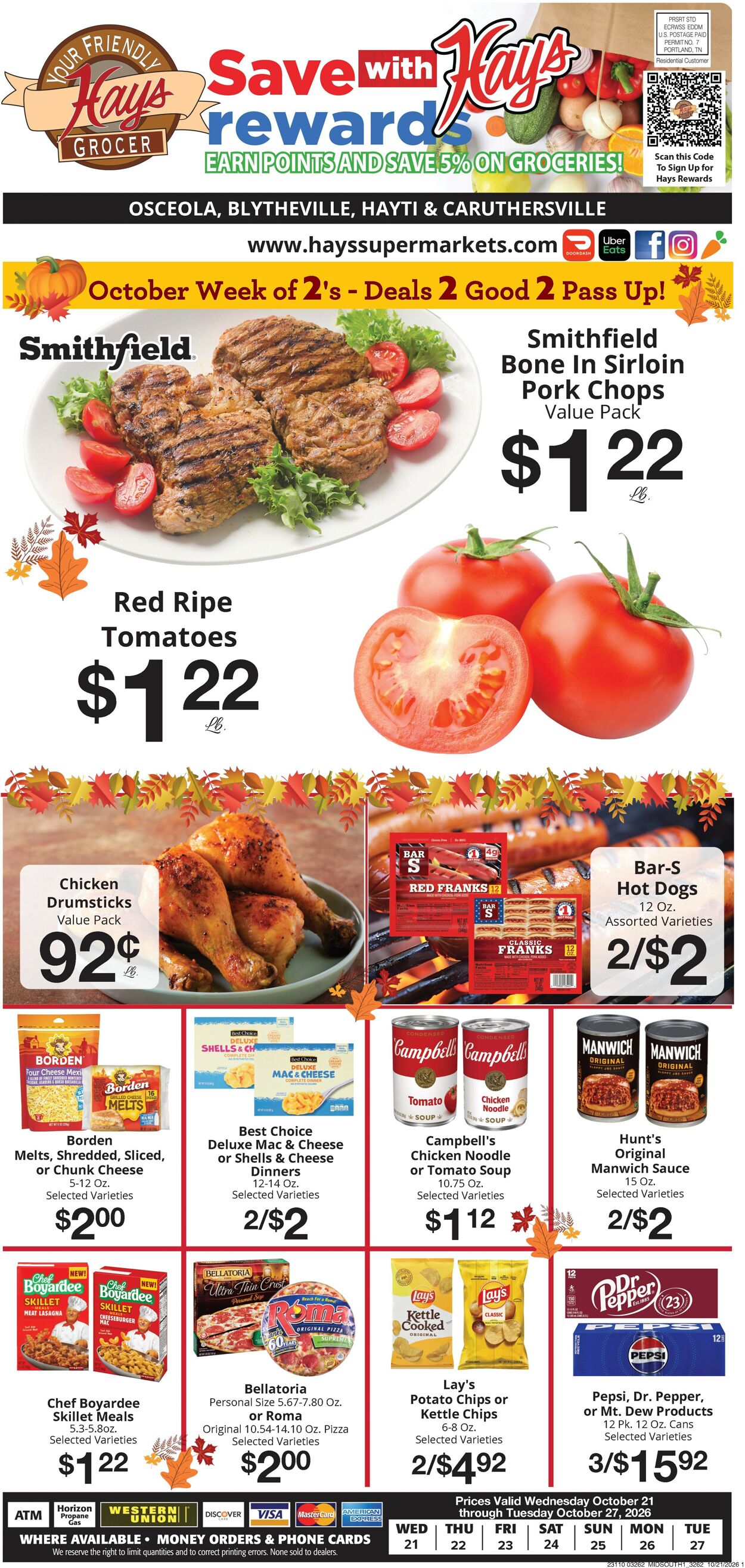 Catalogue Hays Supermarket from 10/21/2026