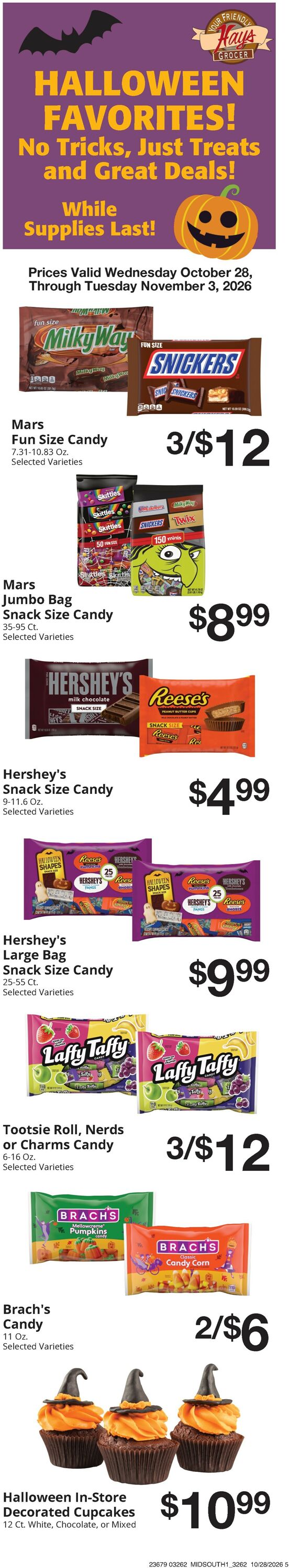 Catalogue Hays Supermarket from 10/28/2026