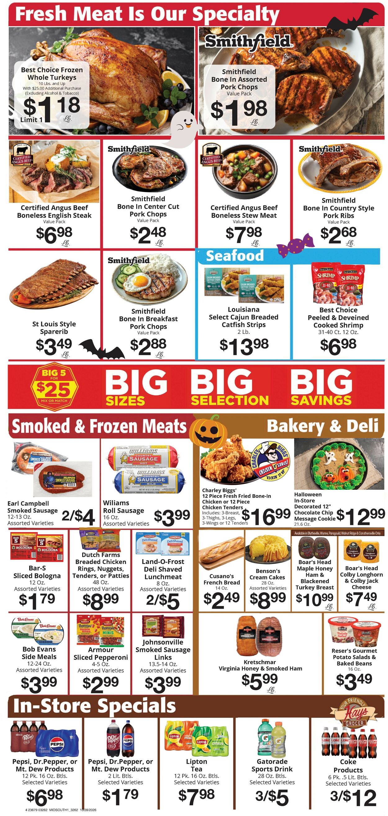 Catalogue Hays Supermarket from 10/28/2026