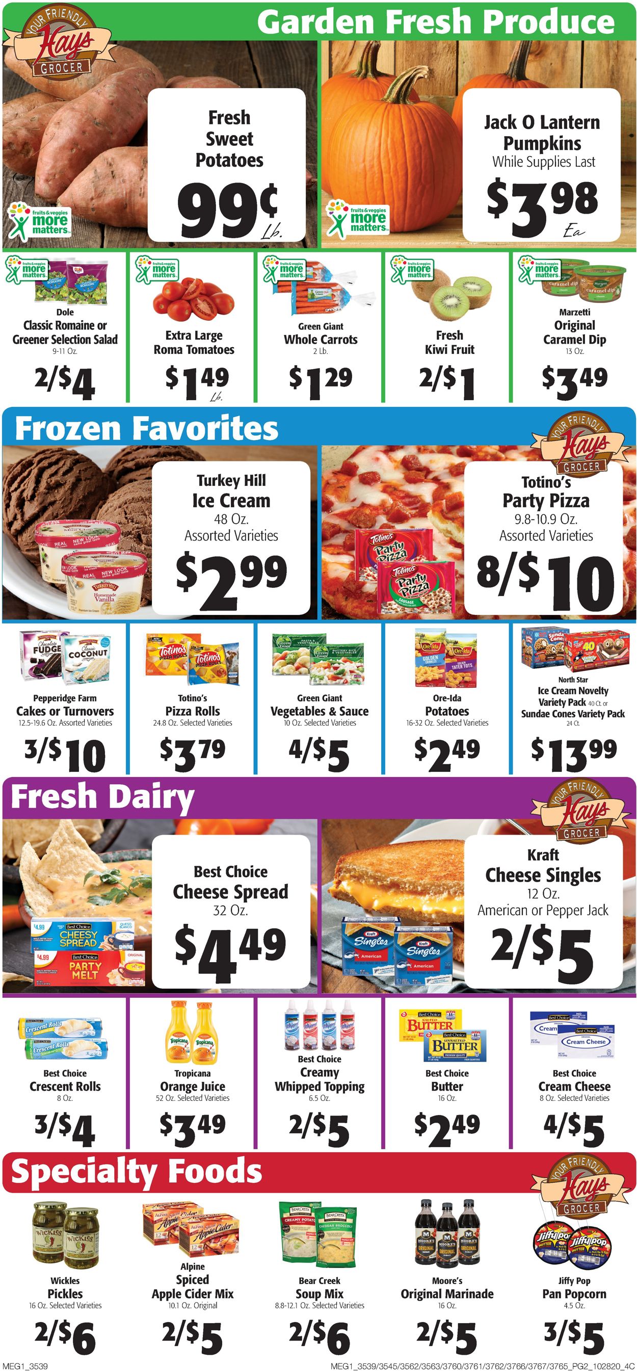 Catalogue Hays Supermarket from 10/28/2020