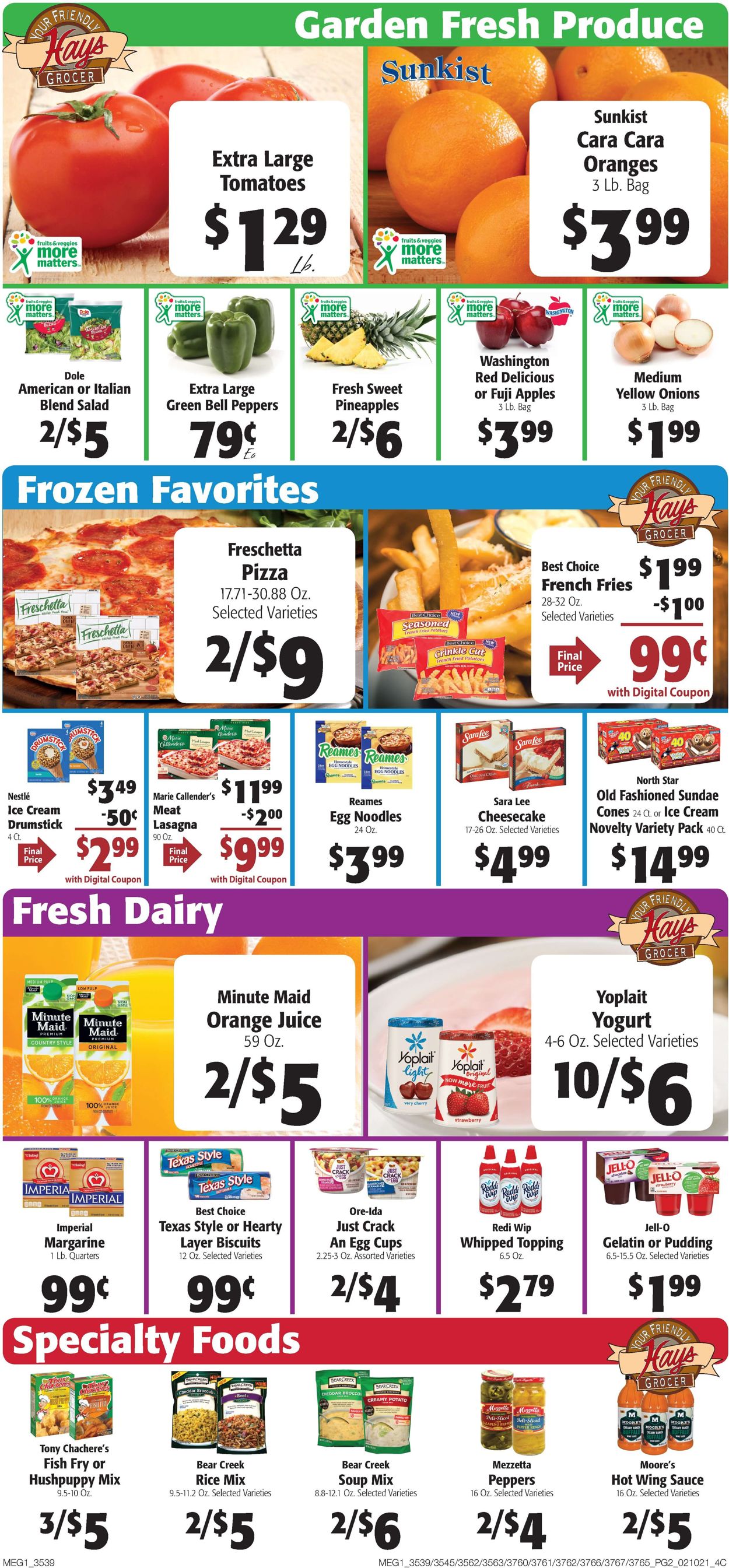 Catalogue Hays Supermarket from 02/10/2021