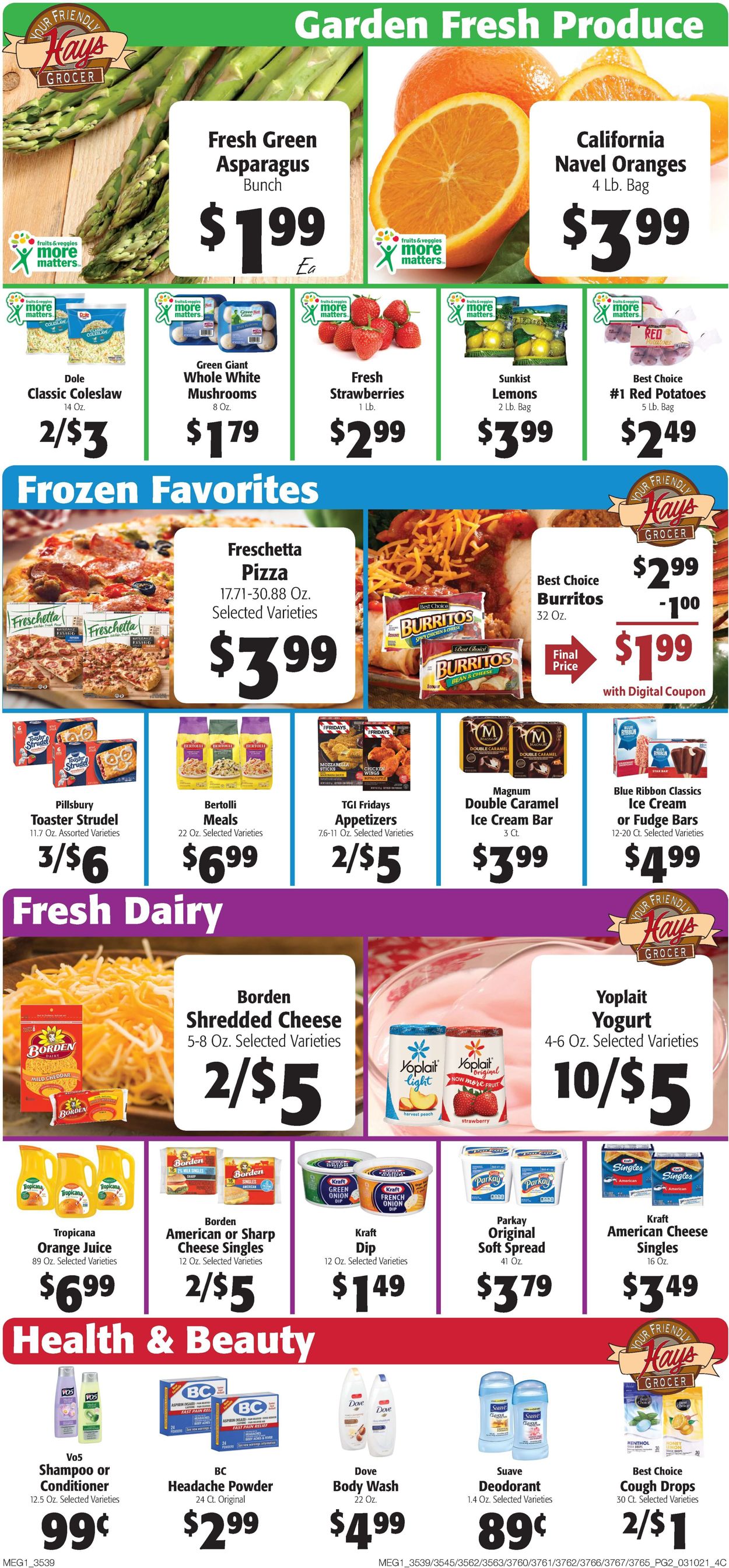 Catalogue Hays Supermarket from 03/10/2021