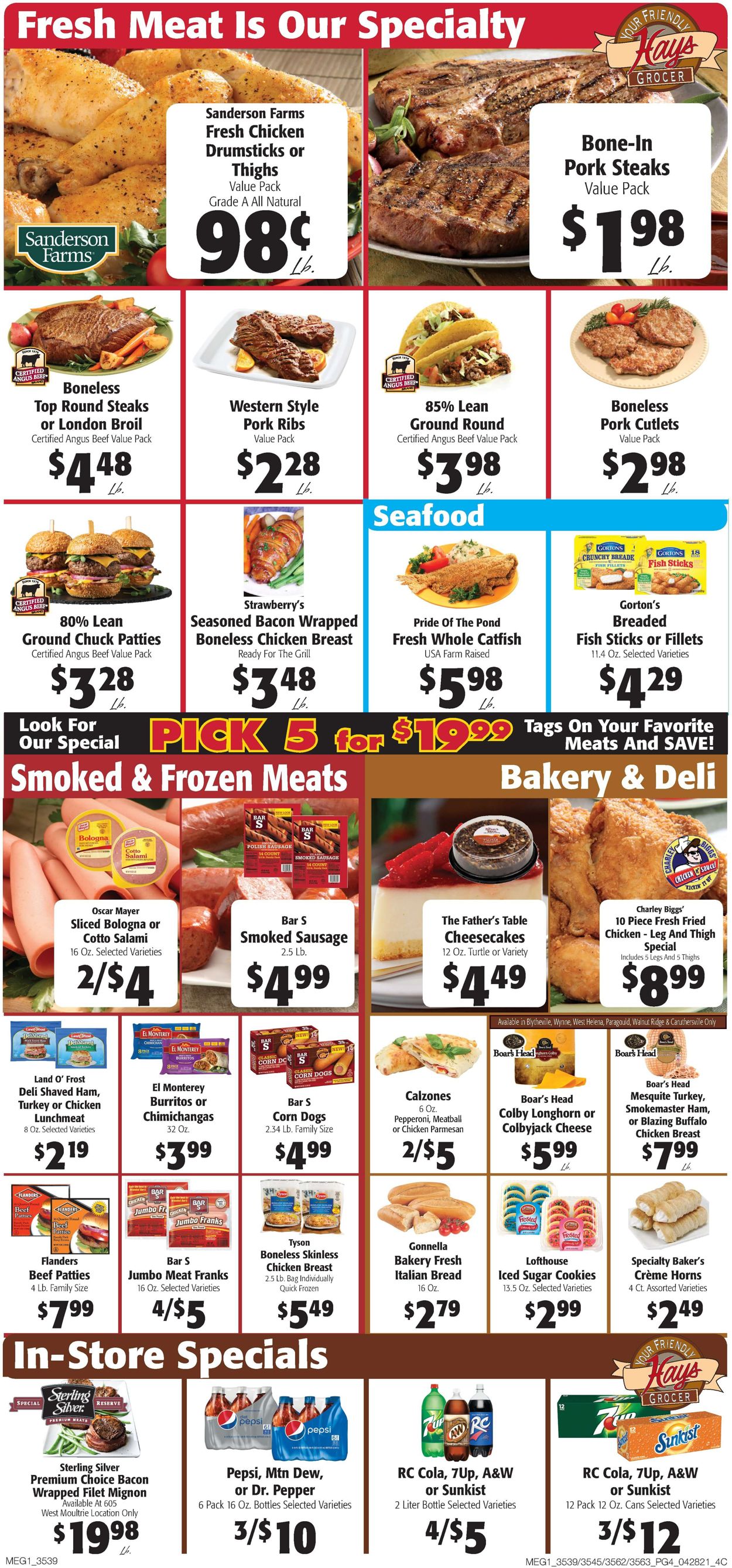 Catalogue Hays Supermarket from 04/28/2021