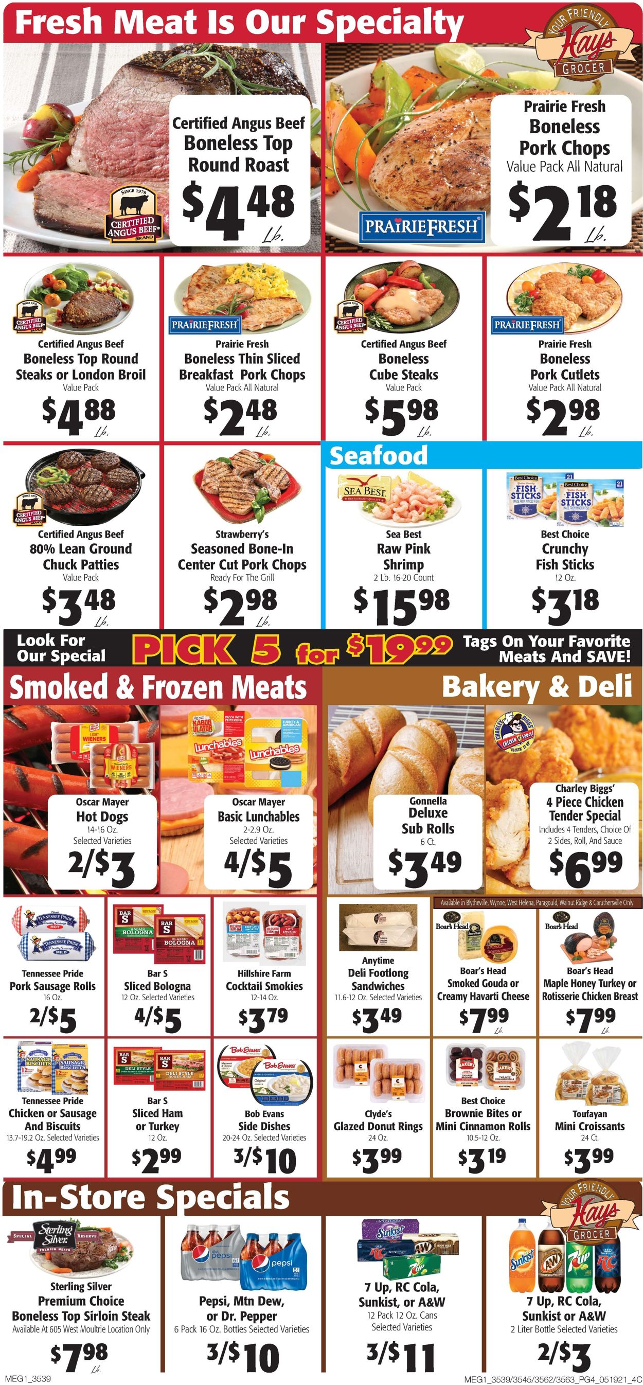 Catalogue Hays Supermarket from 05/19/2021