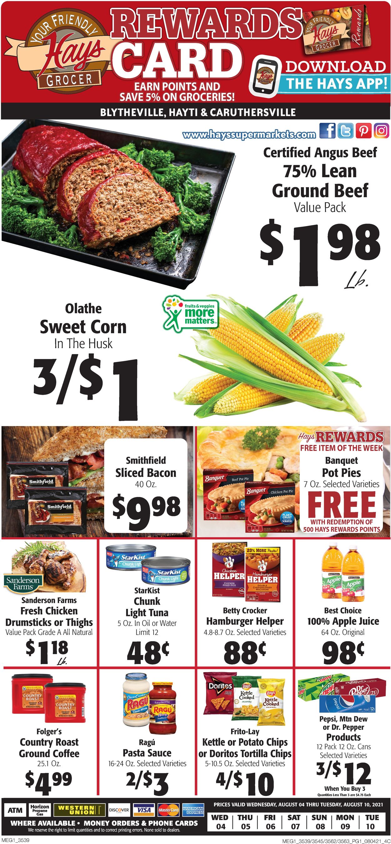 Catalogue Hays Supermarket from 08/04/2021