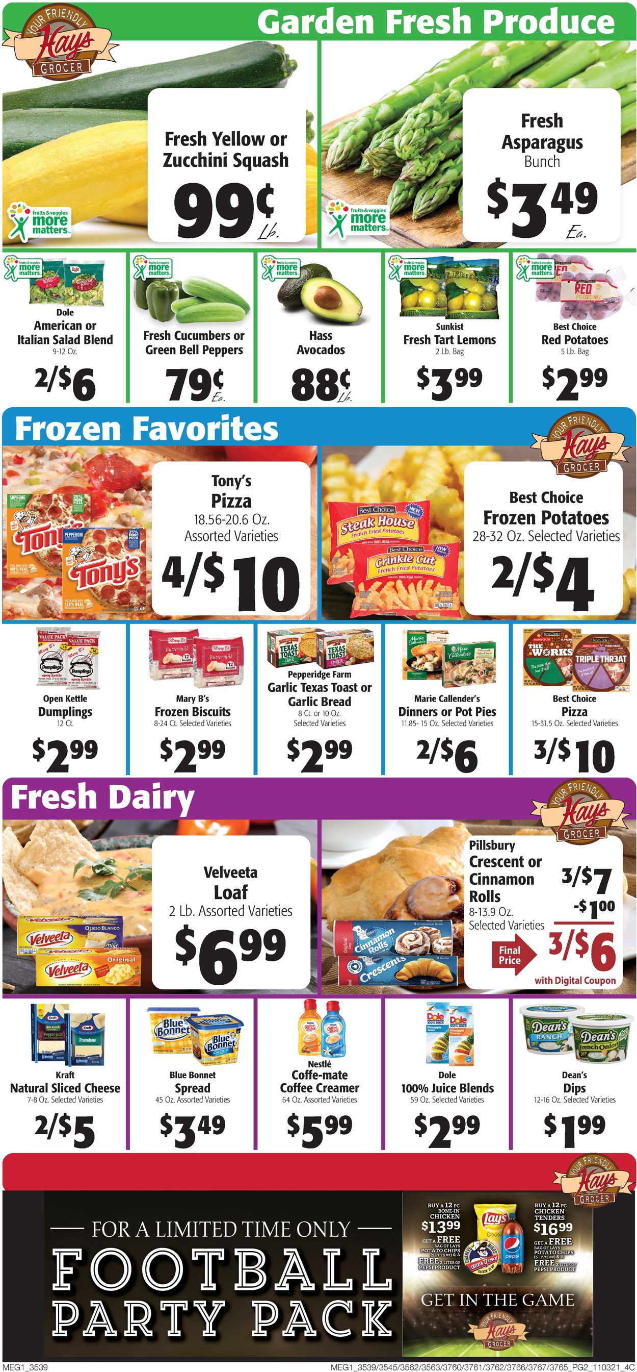 Catalogue Hays Supermarket from 11/03/2021
