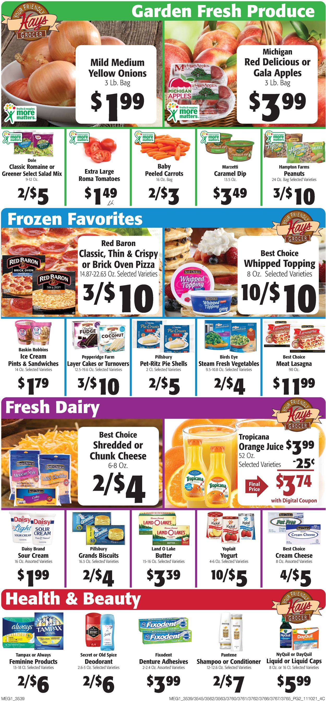 Catalogue Hays Supermarket from 11/10/2021