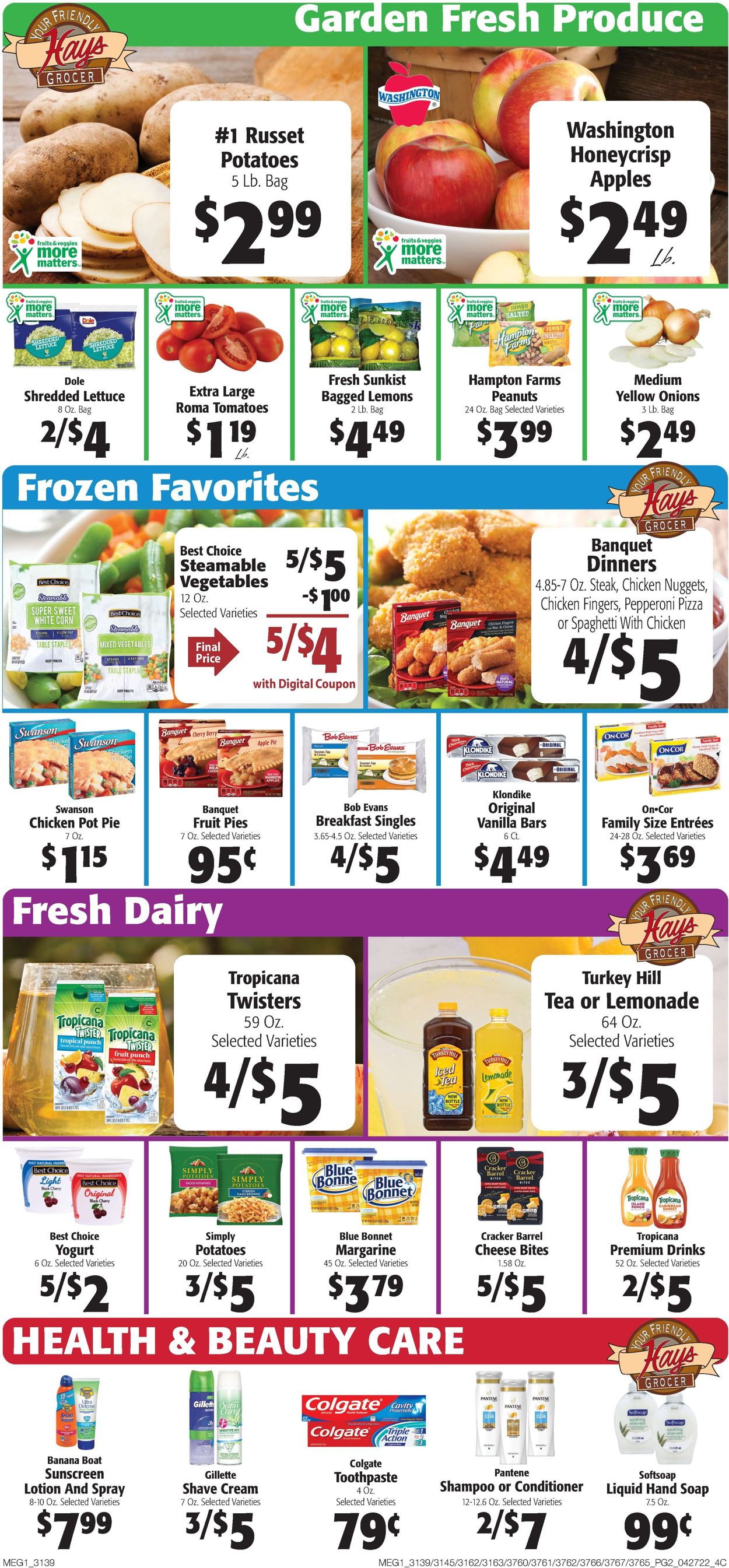 Catalogue Hays Supermarket from 04/27/2022