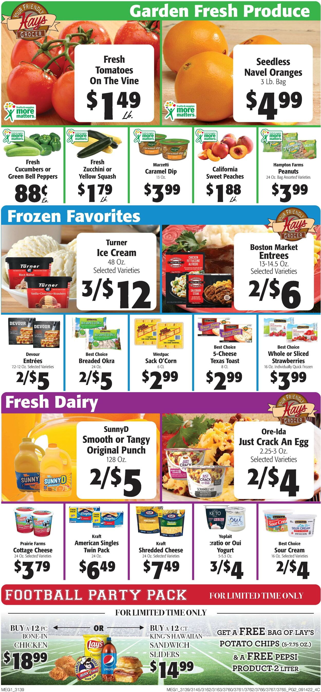 Catalogue Hays Supermarket from 09/14/2022