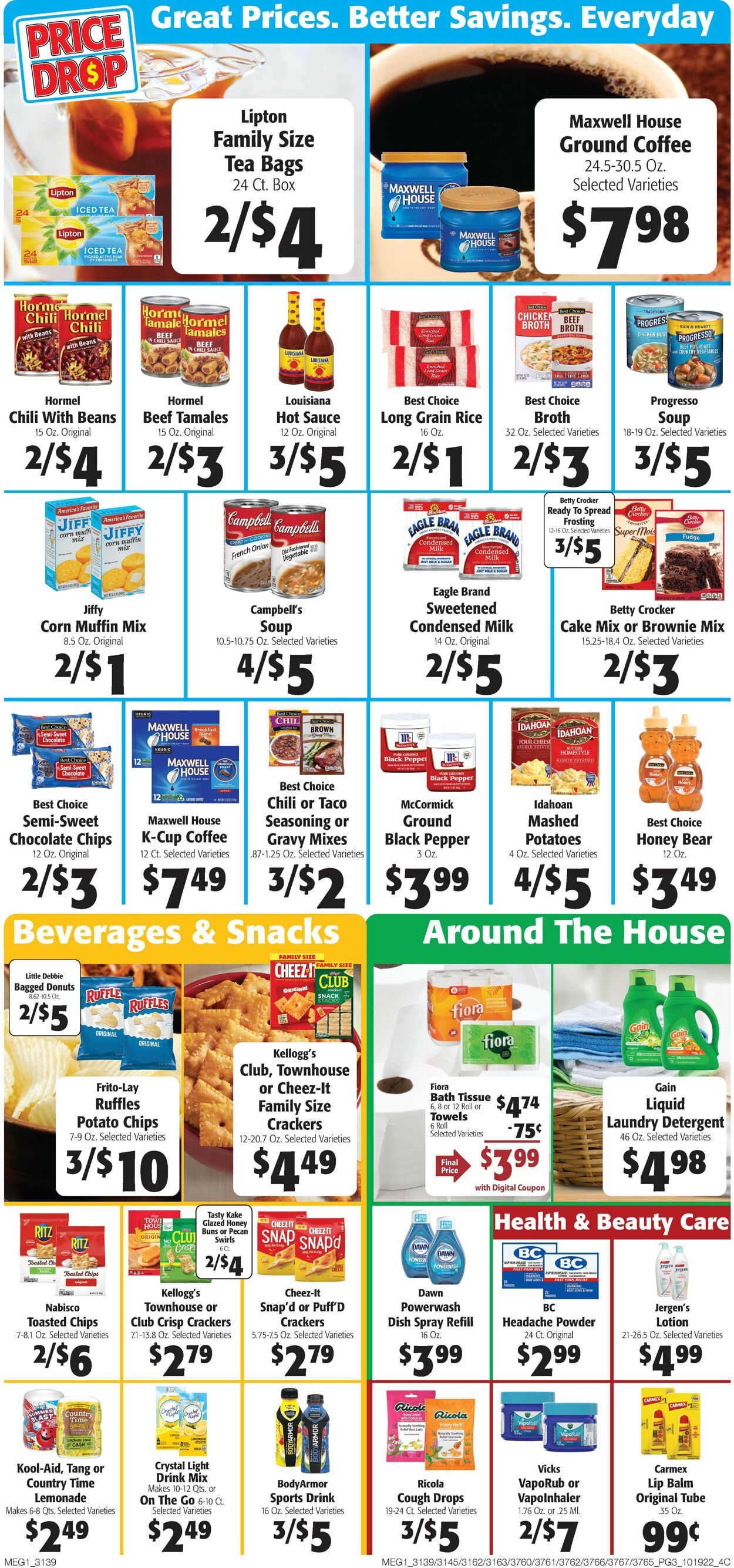 Catalogue Hays Supermarket from 10/19/2022