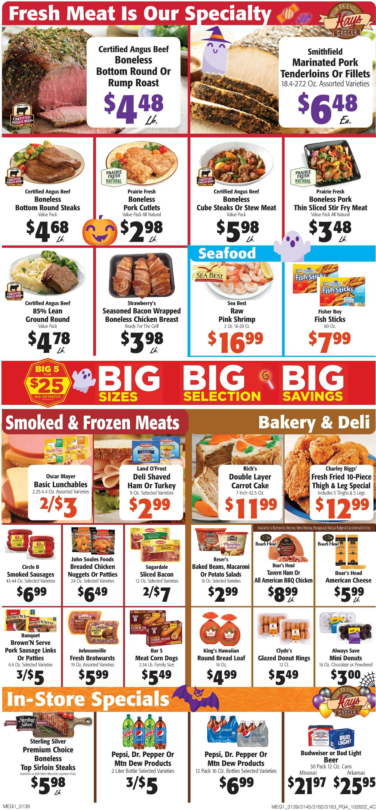 Catalogue Hays Supermarket from 10/26/2022