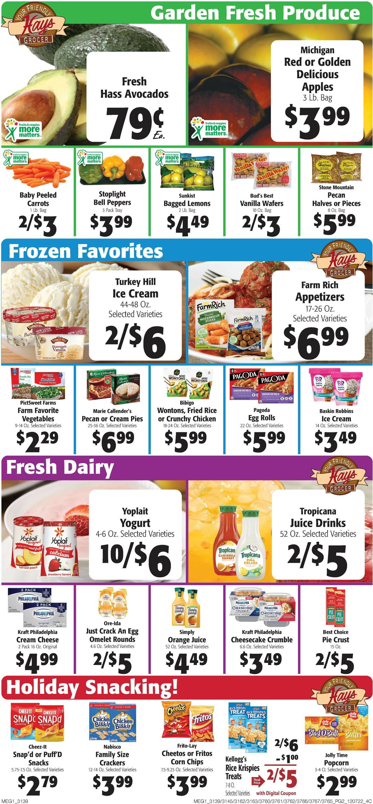 Catalogue Hays Supermarket from 12/07/2022