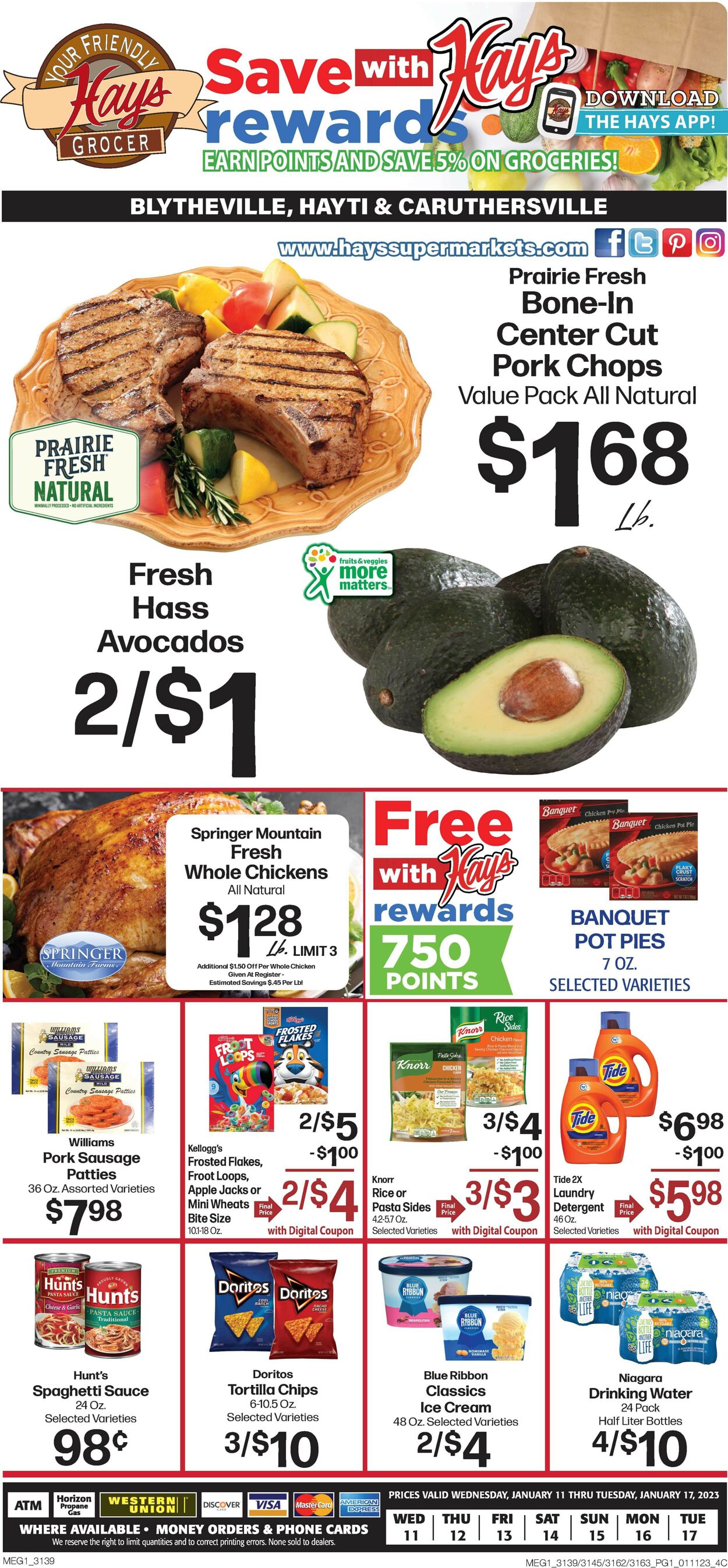 Catalogue Hays Supermarket from 01/11/2023