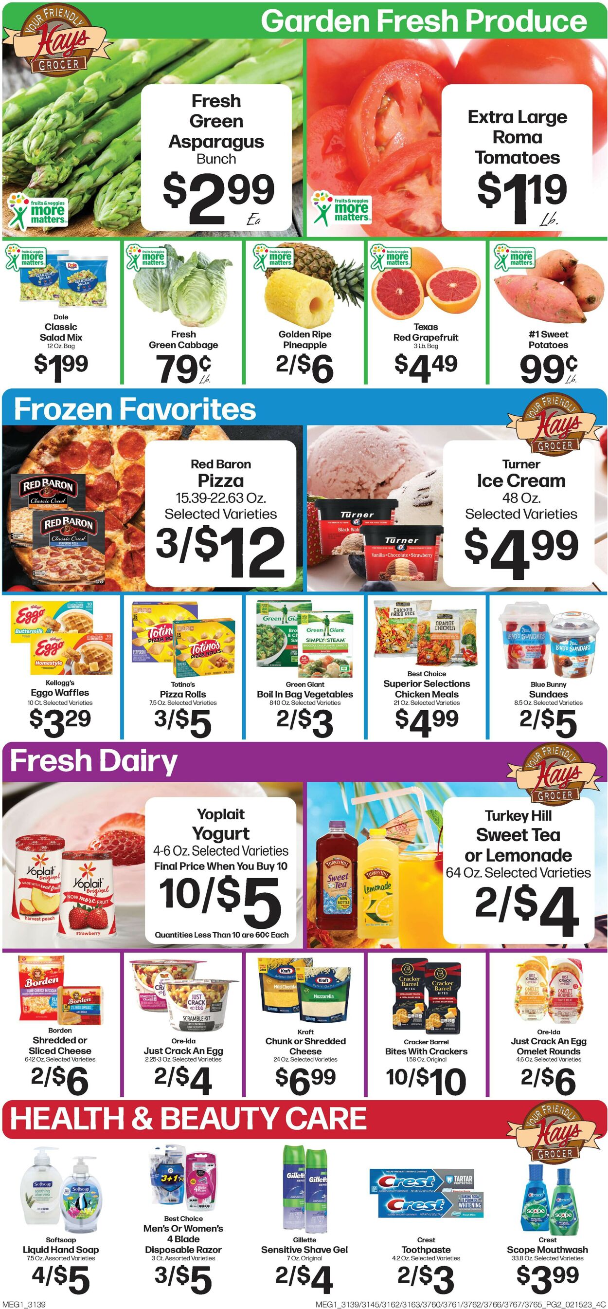 Catalogue Hays Supermarket from 02/15/2023