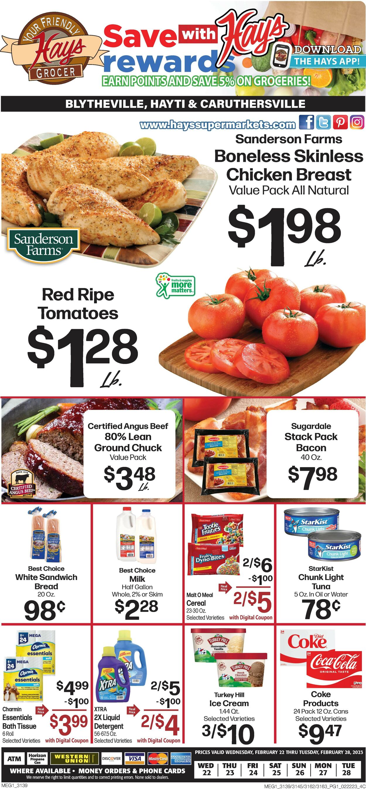 Catalogue Hays Supermarket from 02/22/2023