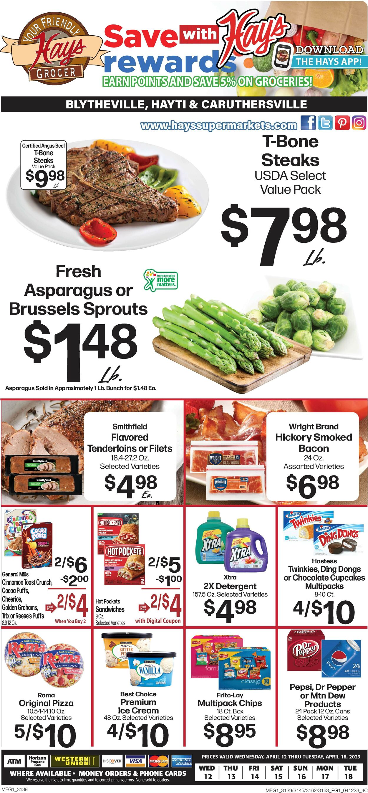 Catalogue Hays Supermarket from 04/12/2023